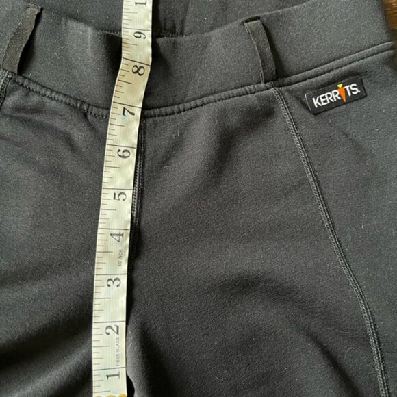 Kerrits Women’s Black Riding Pants Fleece lined Size Small equestrian Horse Back - Picture 12 of 14